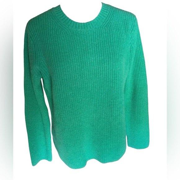 Banana Republic Women's Cashmere Green Sweater - Picture 1 of 11